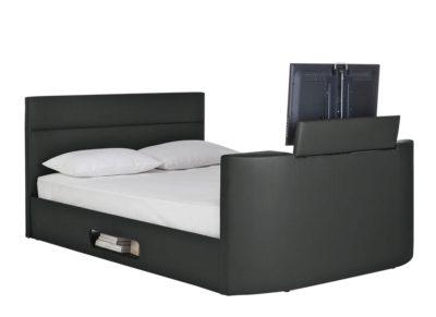 Hygena - Gemini - Kingsize TV - Bed Frame - Black